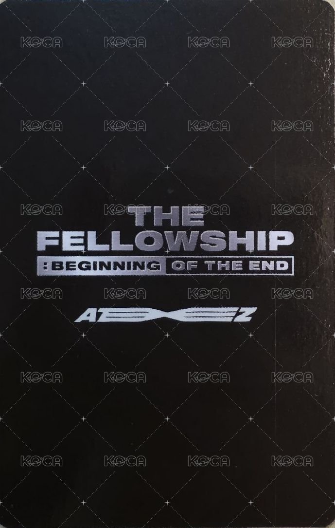 Beginning of the End 入場卡 / 場限卡 彩排 背面