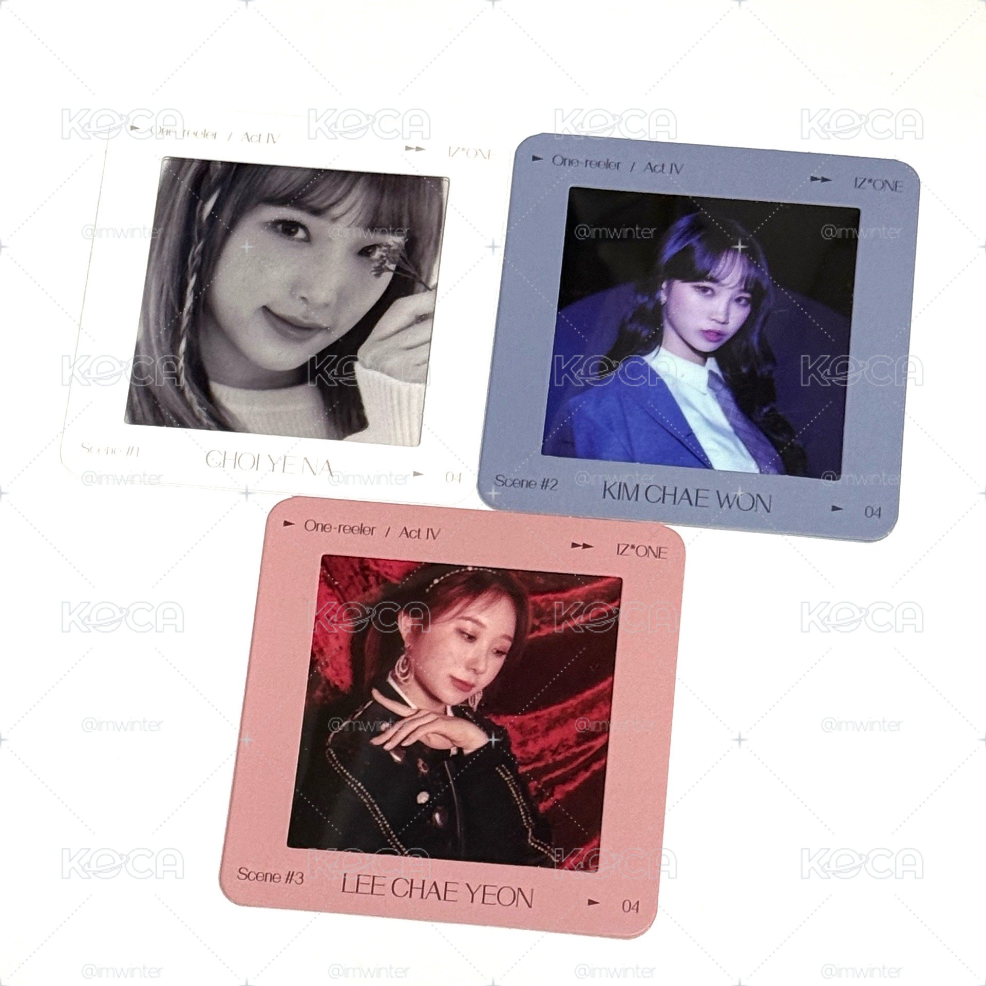 IZ*ONE One-reeler / Act IV 底片卡