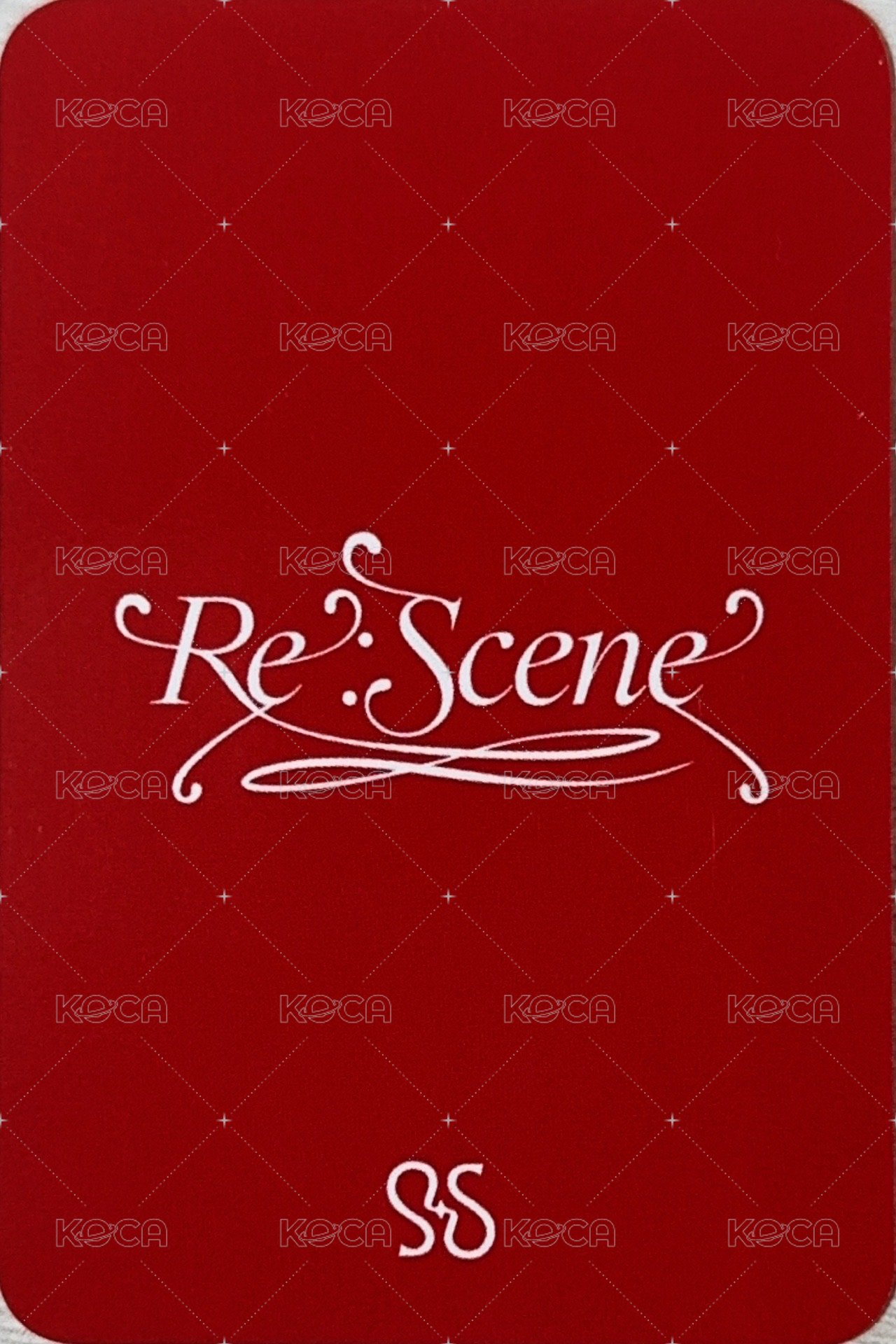 Re:Scene 第三週 打歌卡  背面