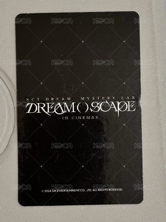 夢秀3 電影卡 夢秀3電影卡 背面