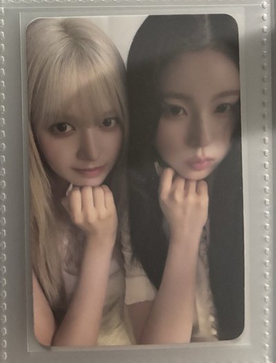 正規一 專輯卡 普版 Blue ver. 莉圭雙人