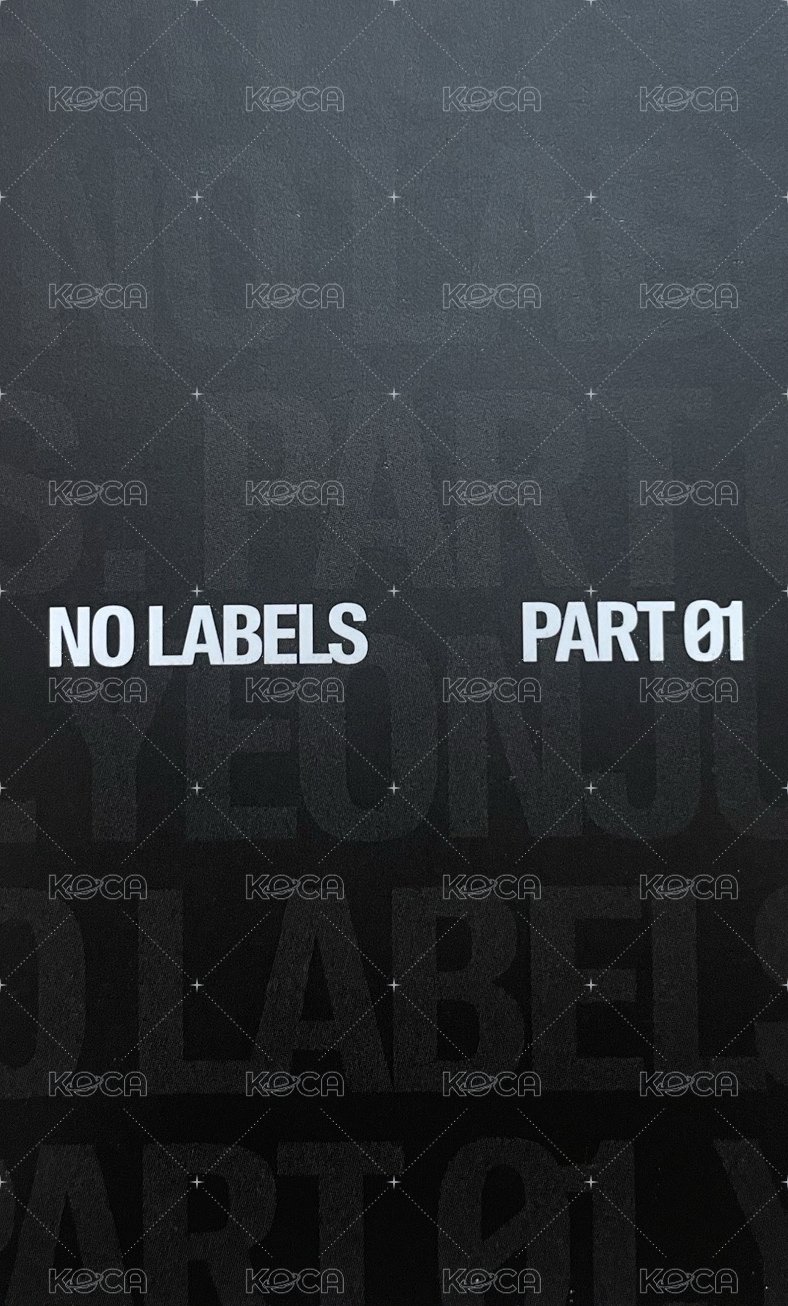 NO LABELS kkt 特典卡  背面