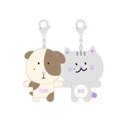 [代購] JO YURI DOLL KEYRING 🐶/🐱