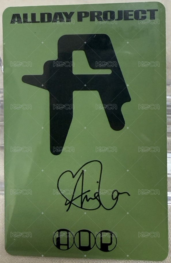 迷一 pb版 專輯卡 DAY ver. 背面