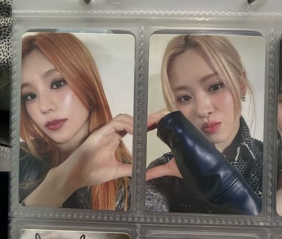 ITZY BTB KM台北簽售特典卡 比心 叮咚