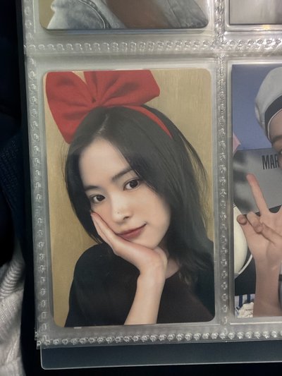 KMD KM ITZY 第一次台北簽售特典卡 蝴蝶結