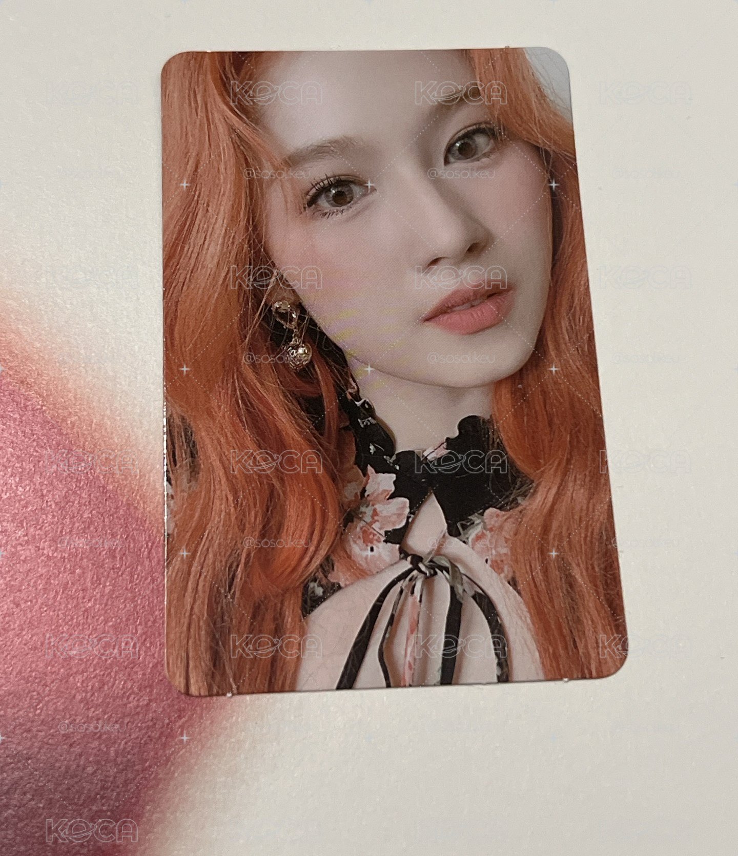 TWICE 迷9 專卡 SANA