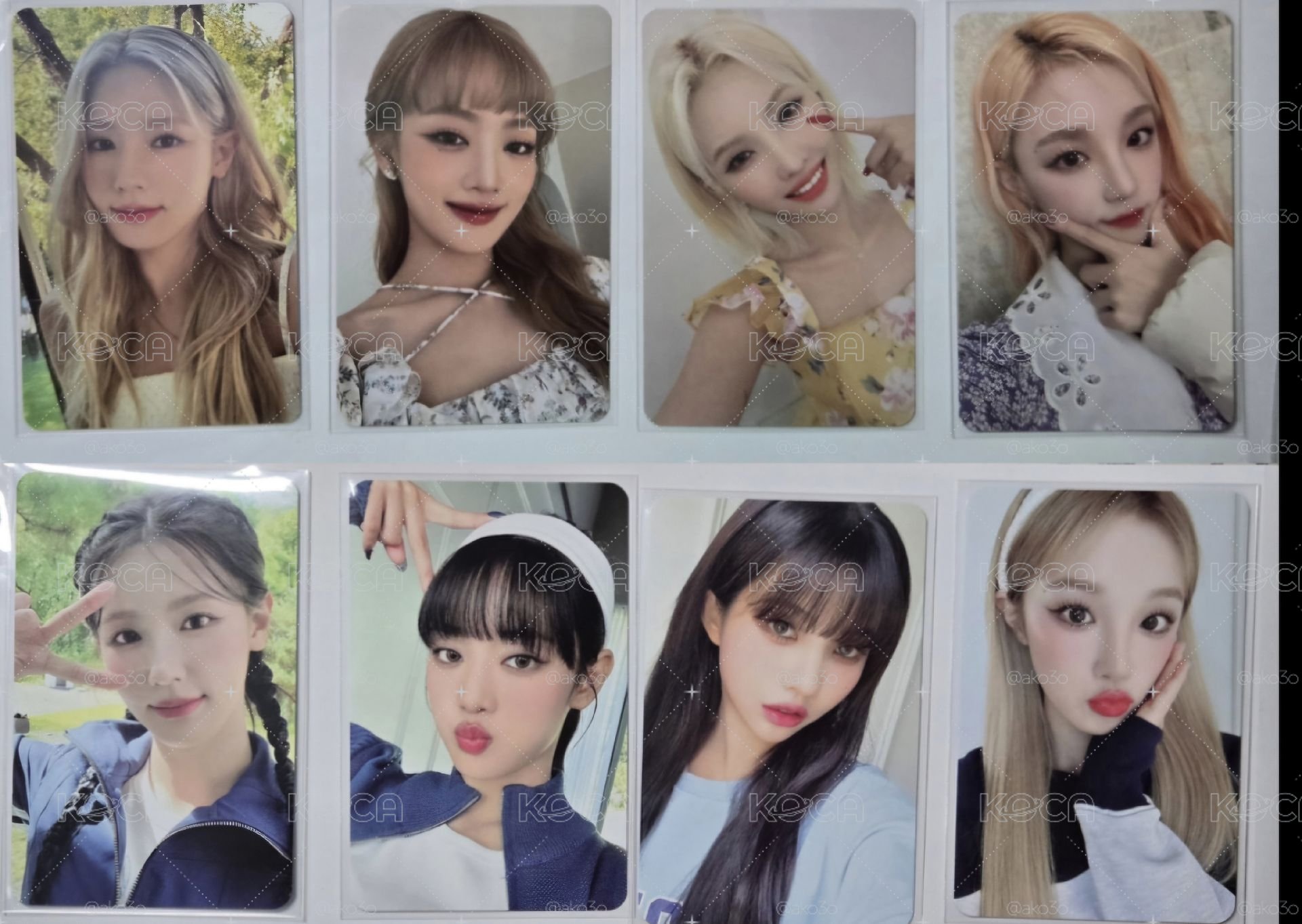 i-dle 年曆小卡