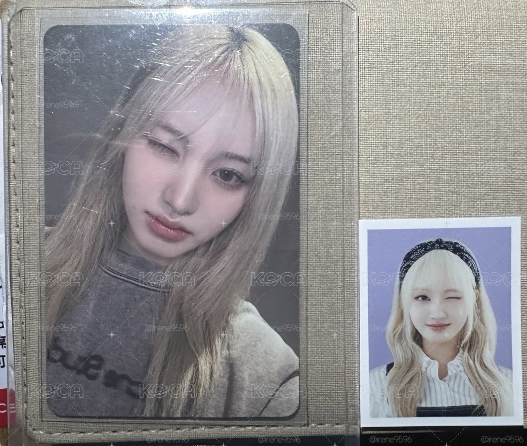 Liz 簽售卡+證件照
