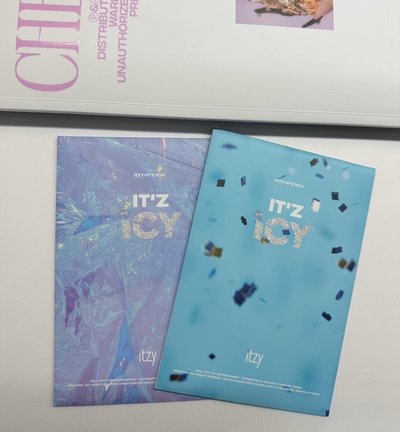 IT'z ICY 明信片 預購禮