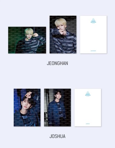 SEVENTEEN 2021 Holiday Collection Little Wishes 大卡 明信片