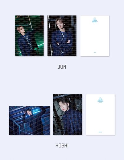 SEVENTEEN 2021 Holiday Collection Little Wishes 大卡 明信片