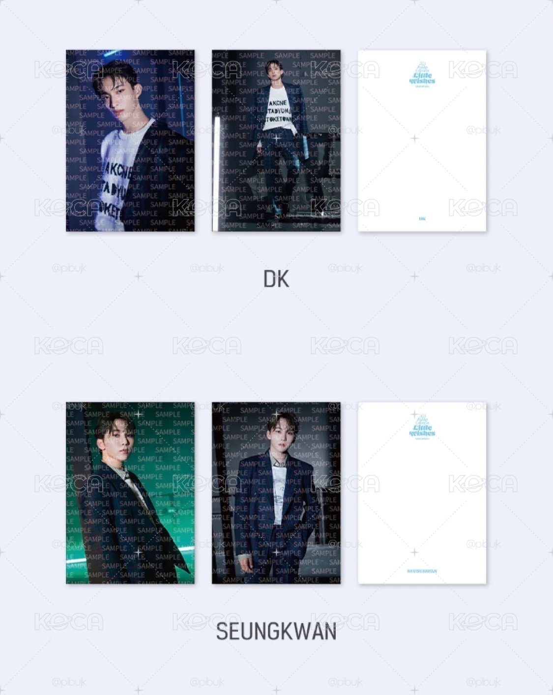SEVENTEEN 2021 Holiday Collection Little Wishes 大卡 明信片