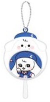 MINIVE SCHOOL 鑰匙圈吊飾 扇子鑰匙圈