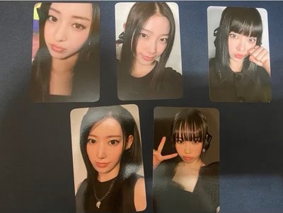 現貨LE SSERAFIM 正規一輯 "Unforgiven"K4 通路特典小卡 成套