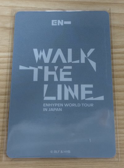 Walk the line 滿額卡