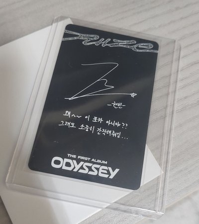 朴元彬 odyssey smini卡