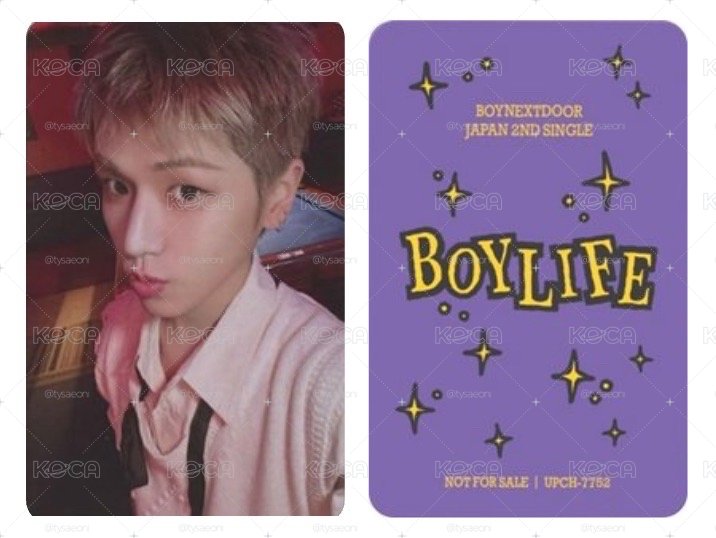 現貨｜BOYLIFE 專輯卡 Limited A版 2
