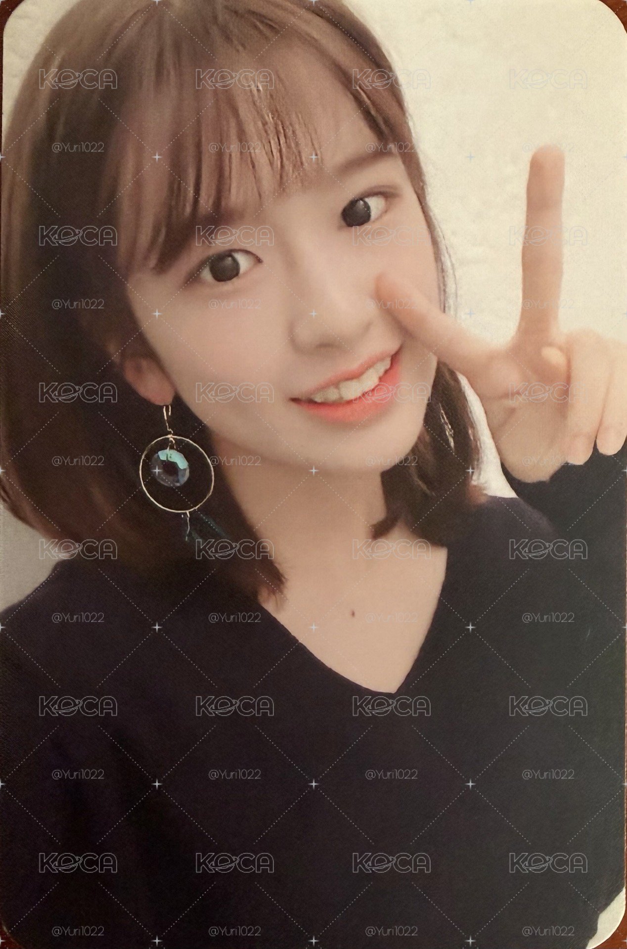 IZ*ONE 安俞真 COLOR*IZ Mini1 MCD 打歌卡