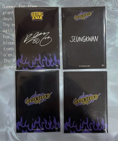 25’HOME 隨機卡  寬 簽名卡