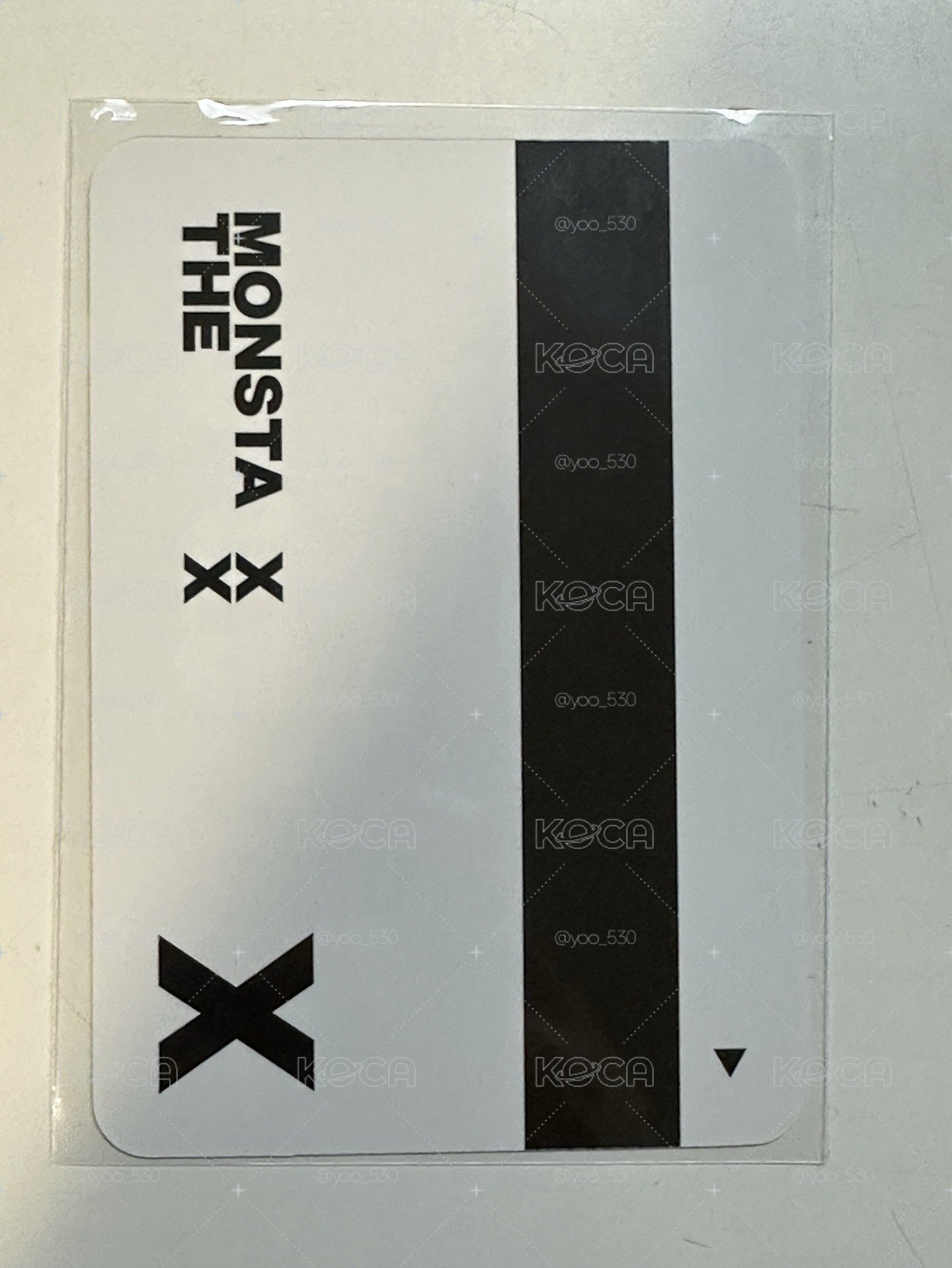 MONSTA X THE X打歌卡 周憲