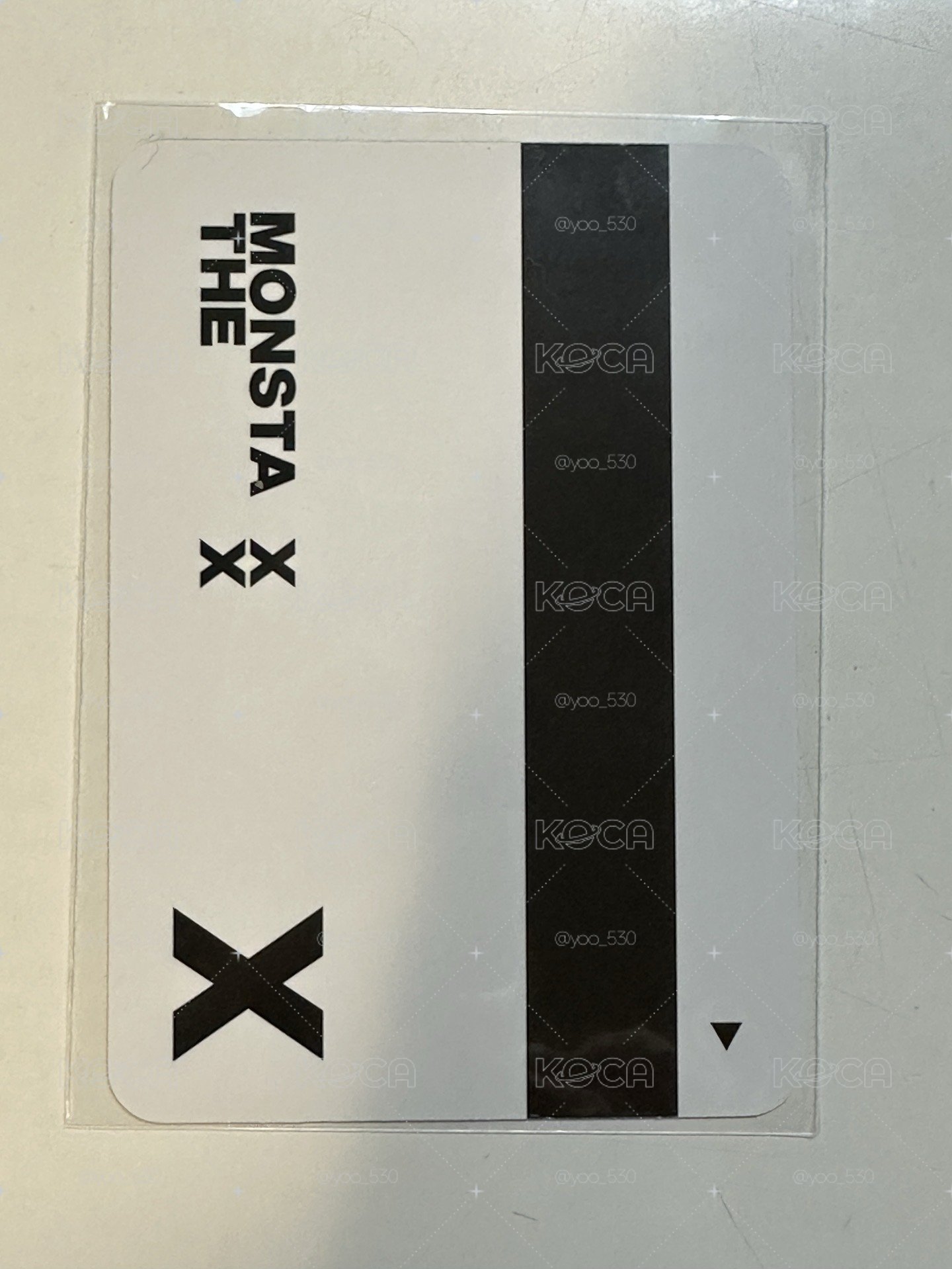 MONSTA X THE X打歌卡 昌均 IM