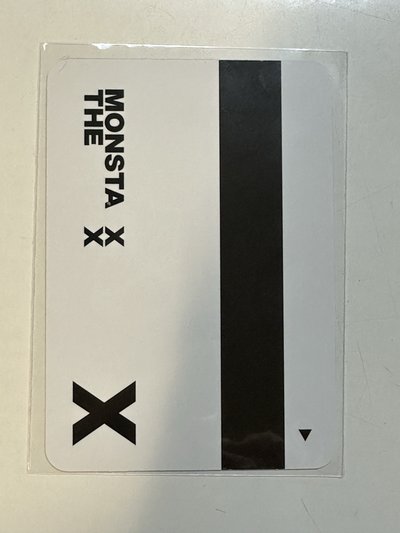 MONSTA X THE X打歌卡 昌均 IM