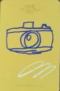 FAME ms 簽售卡 香港合影 背面