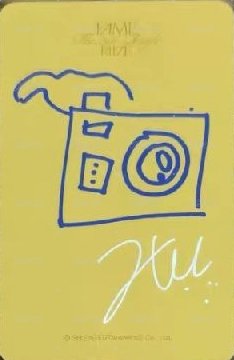 FAME ms 簽售卡 香港合影 背面