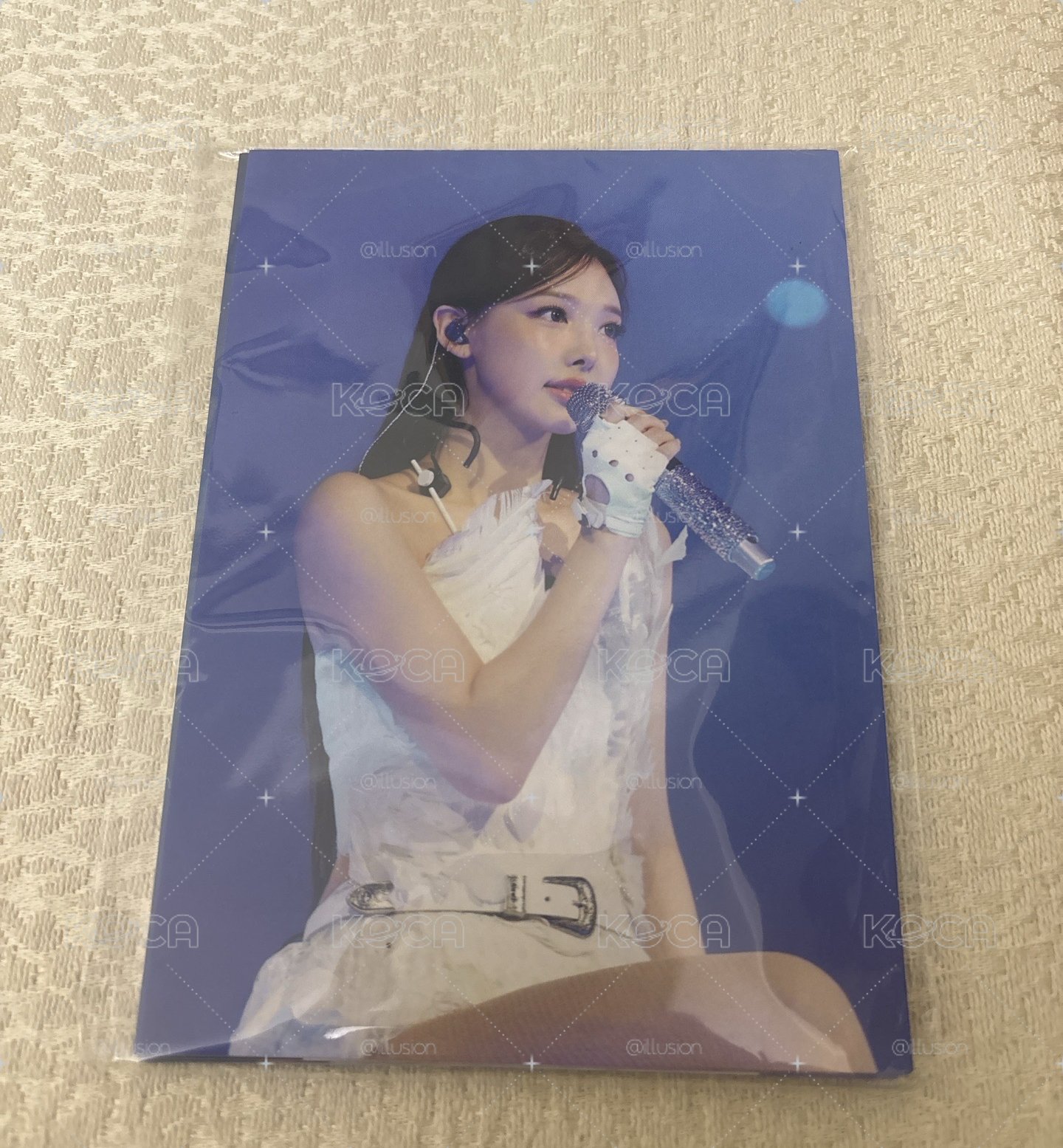 TWICE高雄場VIP 明信片 