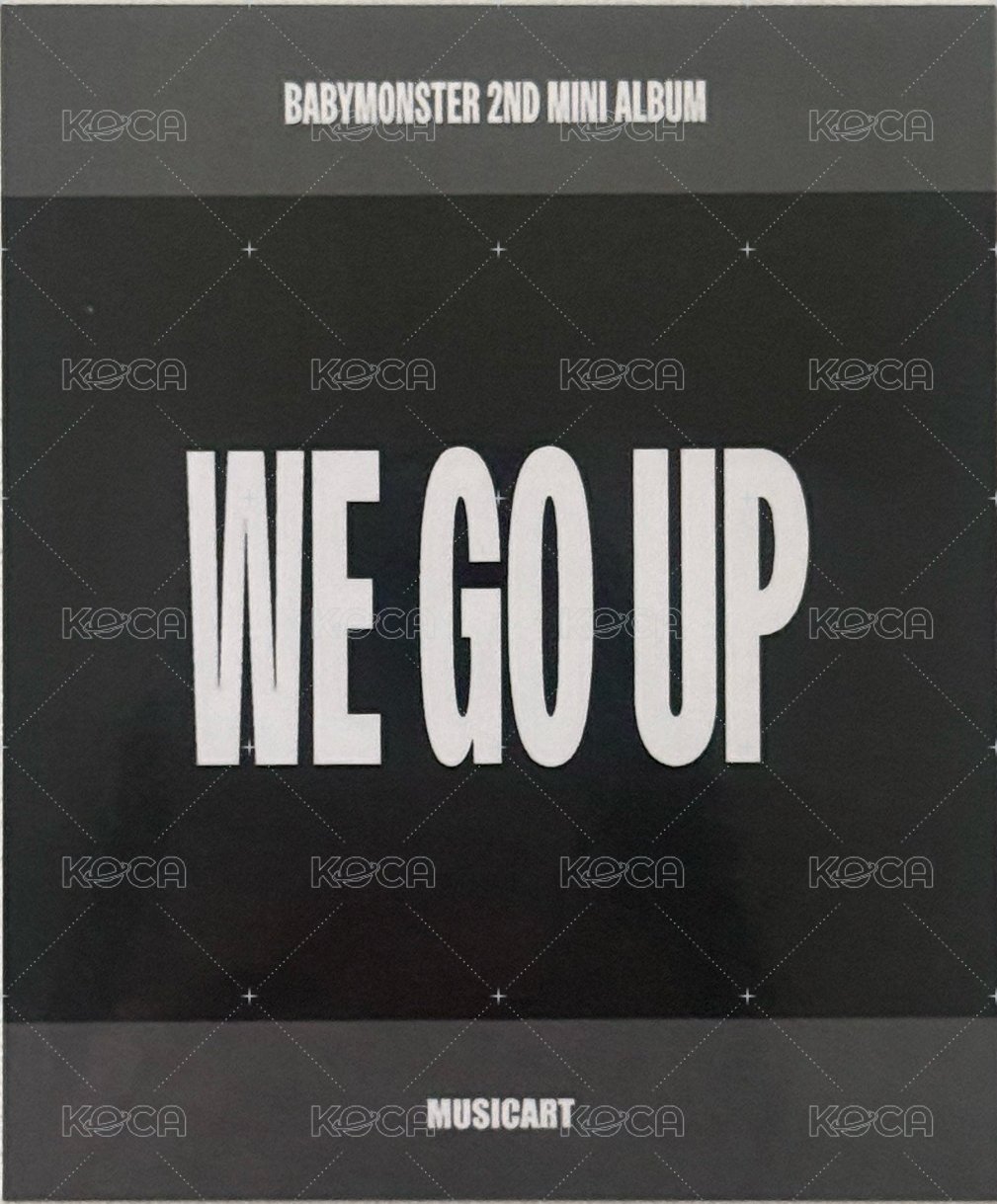 WE GO UP ma 線上 簽售卡  背面