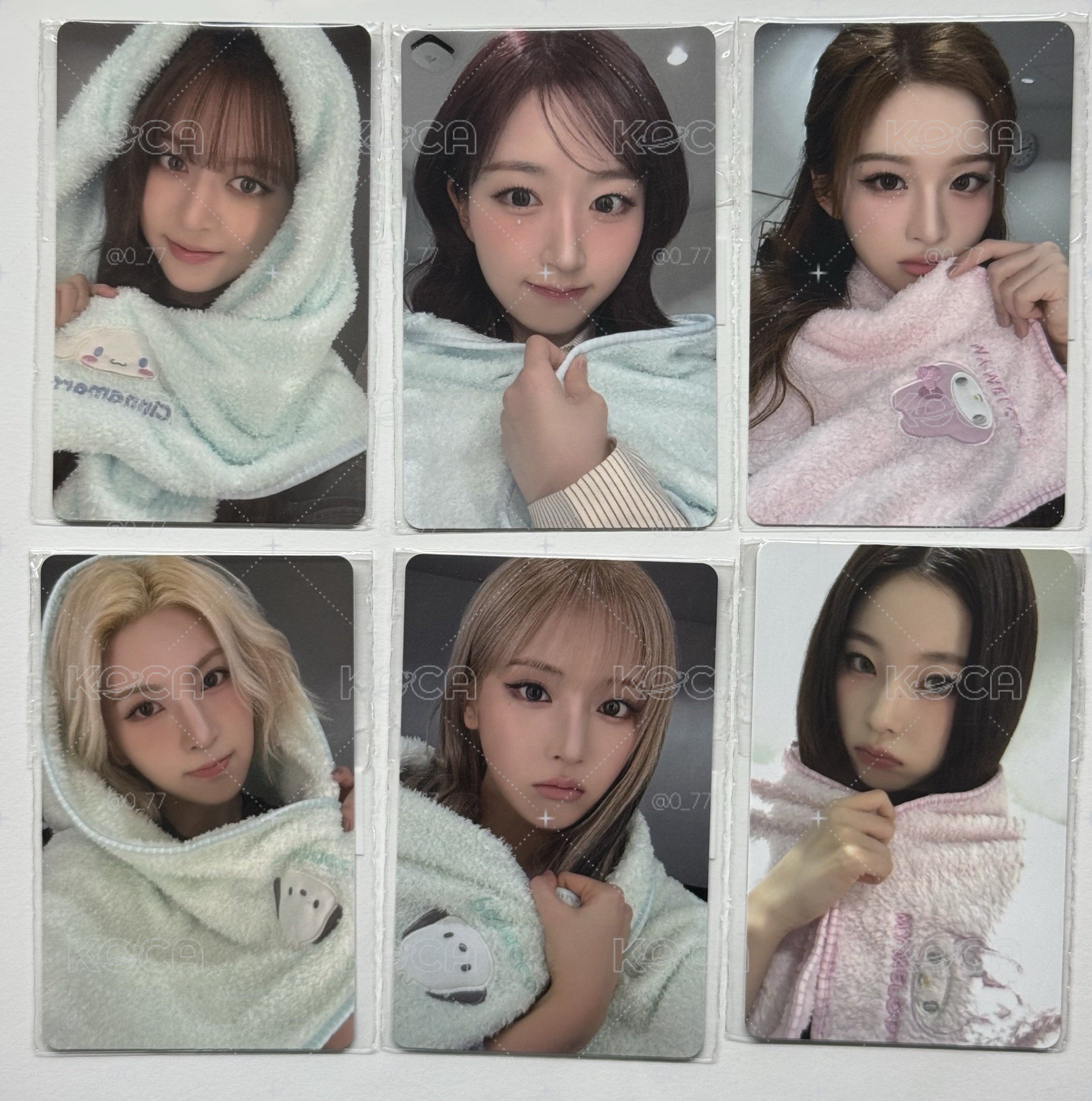 JYP幸運卡 一套