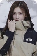 LEESEO x THE NORTH FACE 2.0 代言卡  背面
