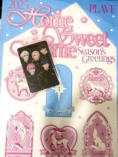 PLAVE 2025 年曆組 全新未拆
