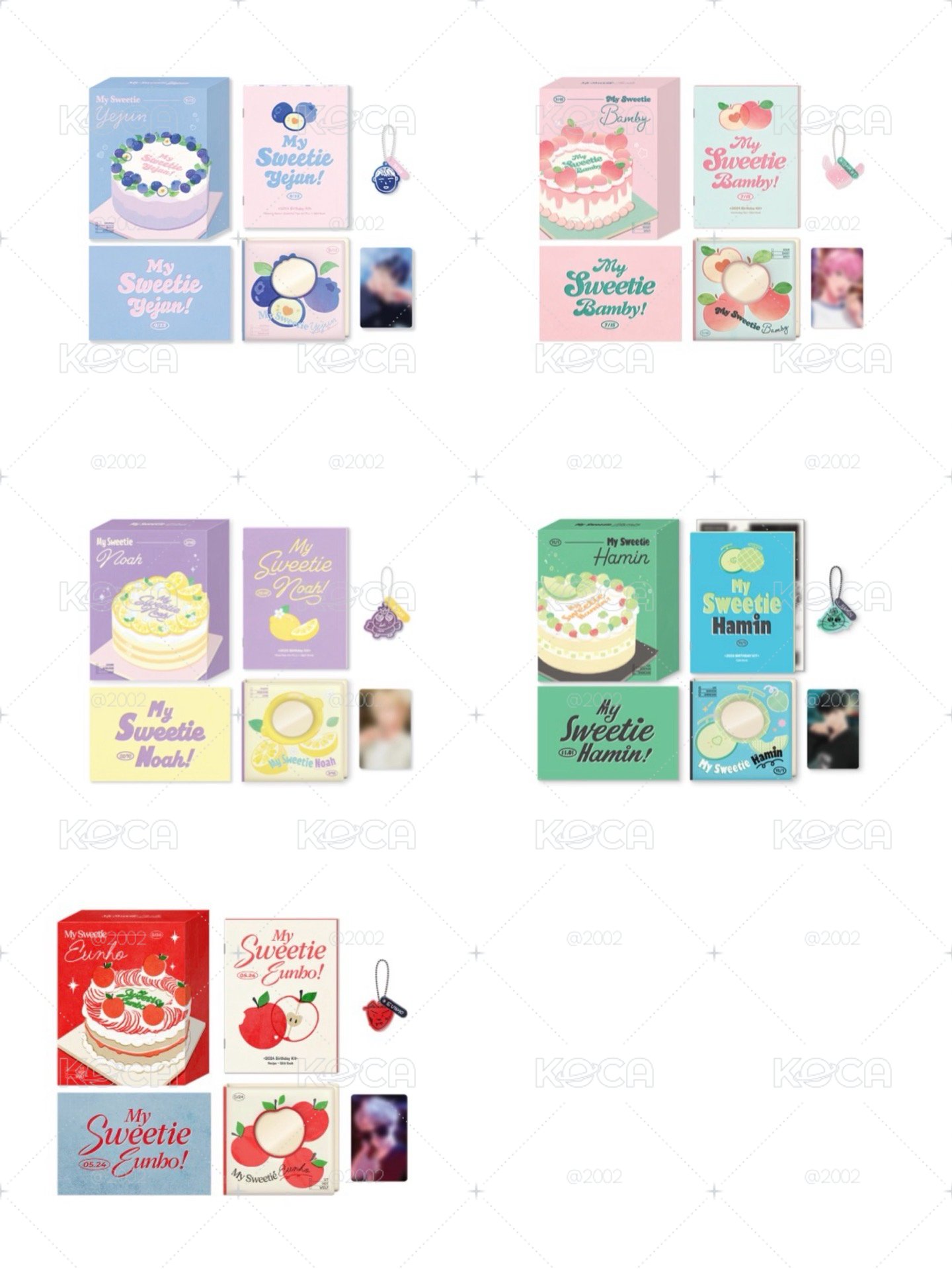 PLAVE 2024 生日禮 全員 BIRTHDAY KIT