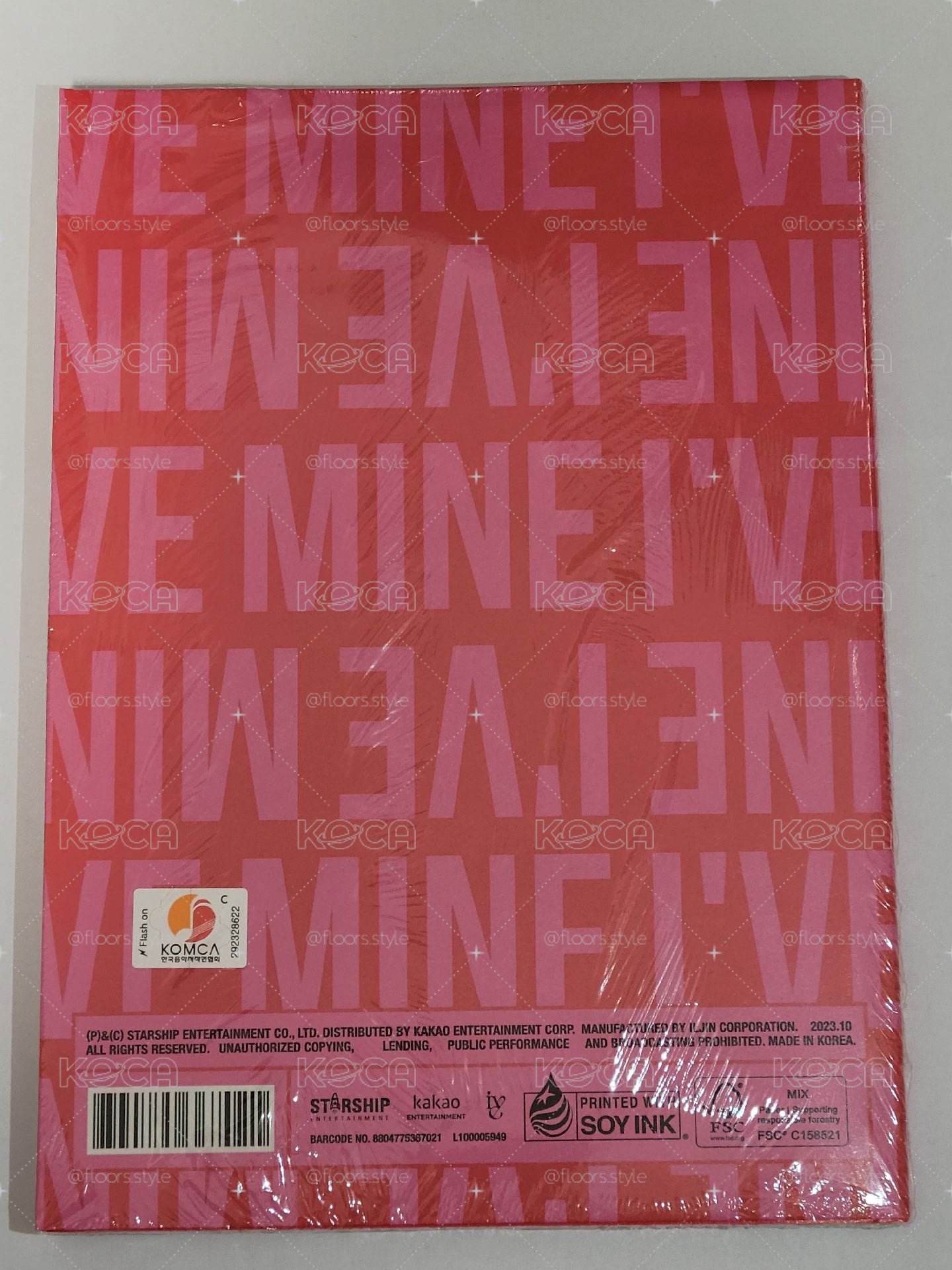 IVE 迷一 I'VE MINE 未拆專 OFF THE RECORD Ver. 