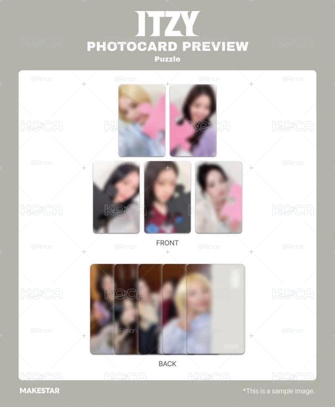 ITZY TNVS MS台北 拼圖