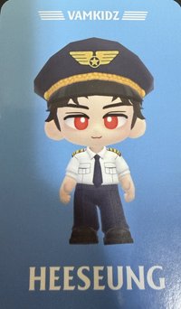 機長主題 遊戲卡 Q版小人卡