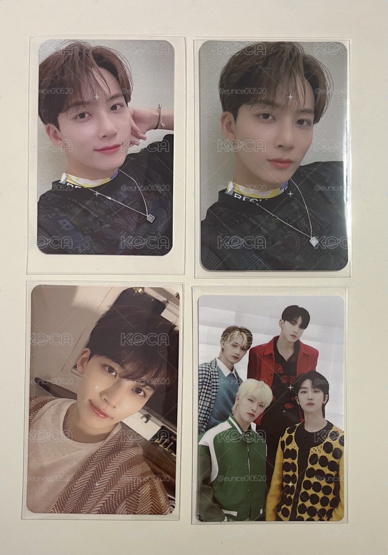 SEVENTEEN 淨漢 簽售卡 專卡 分隊卡 整圖不拆售