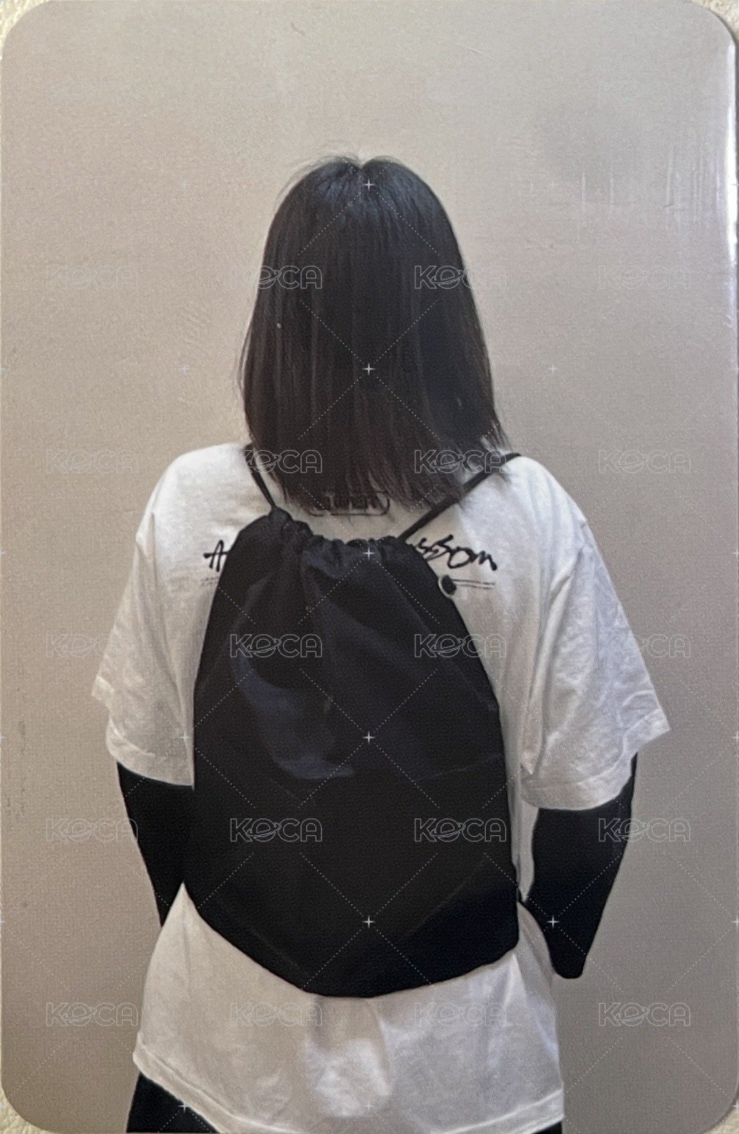 迷二快閃店 滿額卡  背面