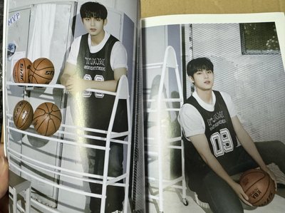 seventeen 6期 六期 籃球造型 會員禮 寫真 貼紙 束口袋 
