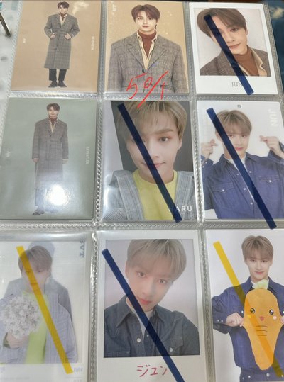 seventeen 文俊輝 jun 日卡