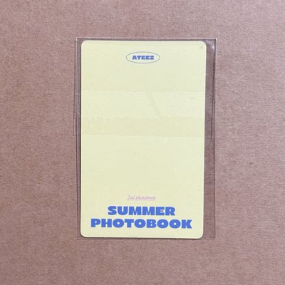 2022夏寫 特典卡 鍾浩