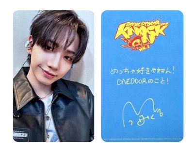 Knock On 巡迴 入場卡 / 場限卡 大阪場限定卡 ✨送日巡彩帶3留言