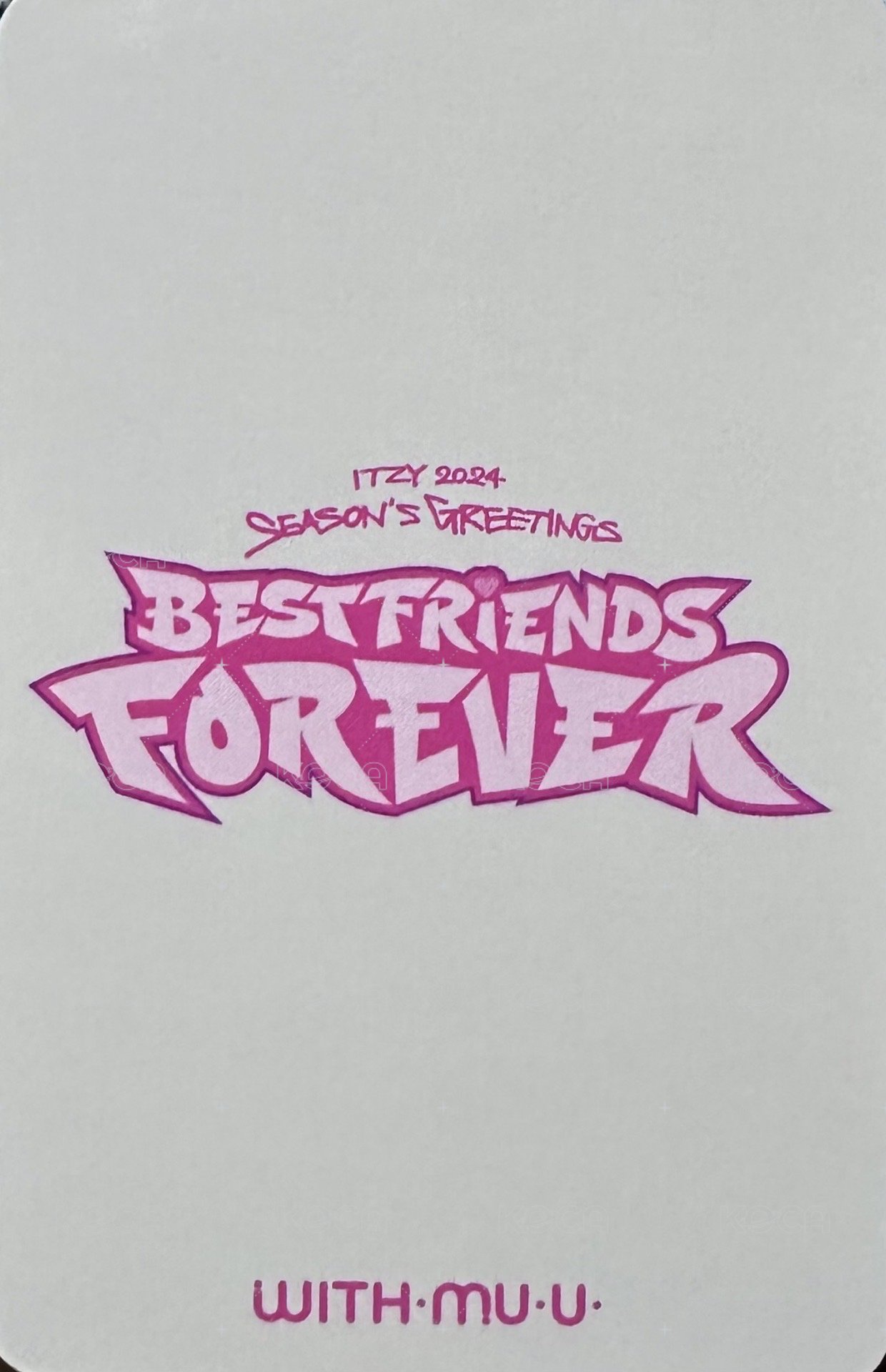 2024年曆 wm 特典卡  背面