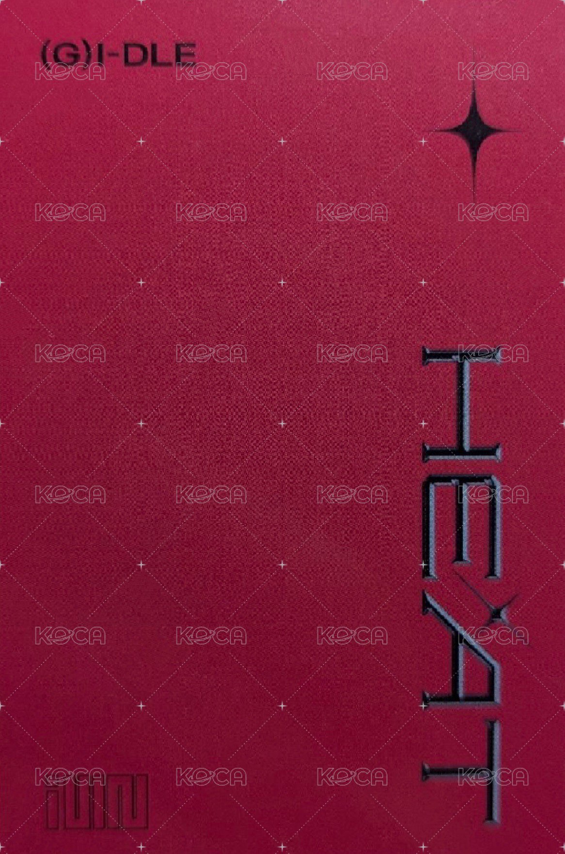 HEAT 專輯卡 團體卡 背面