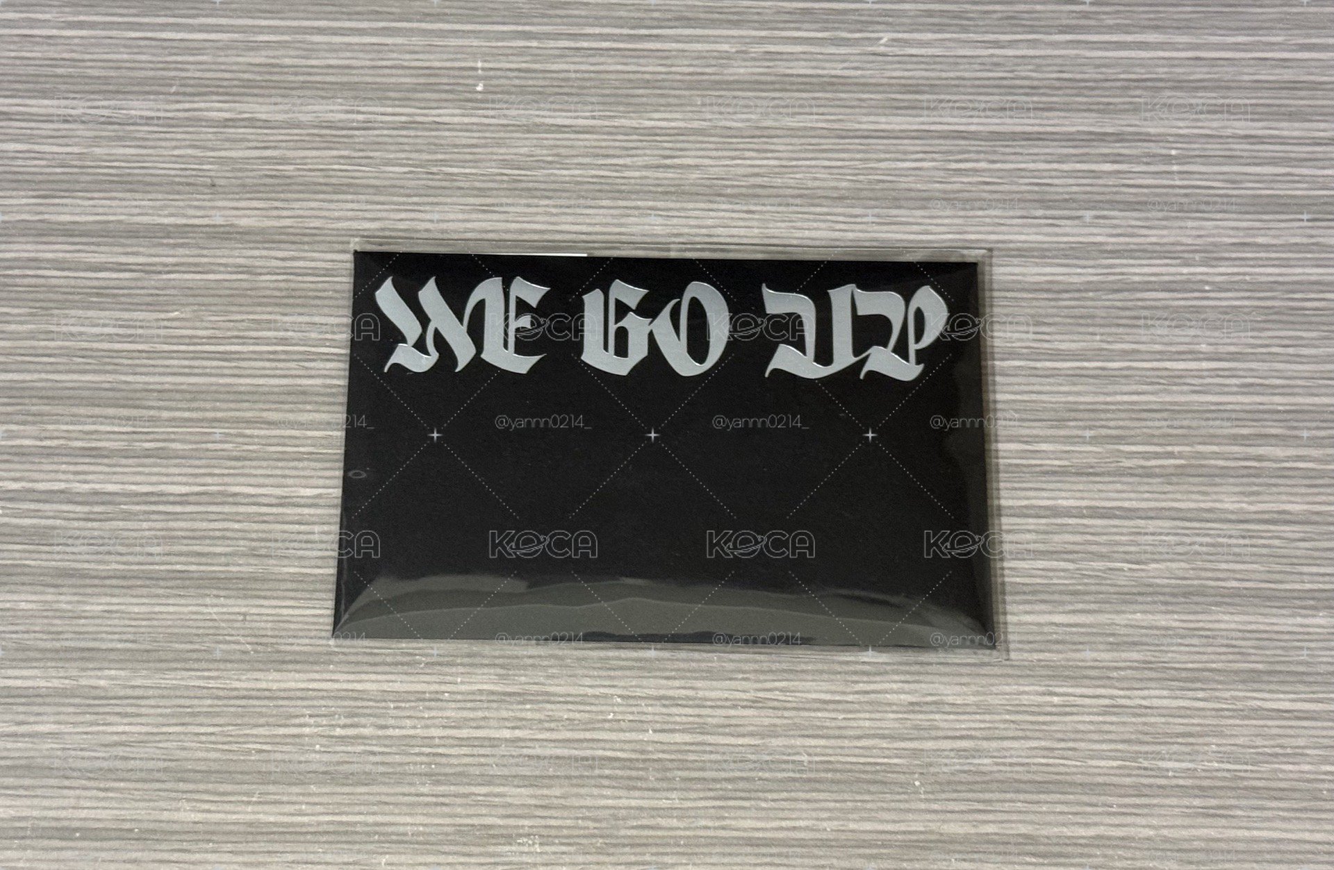 we go up 台北快閃 貼紙信封
