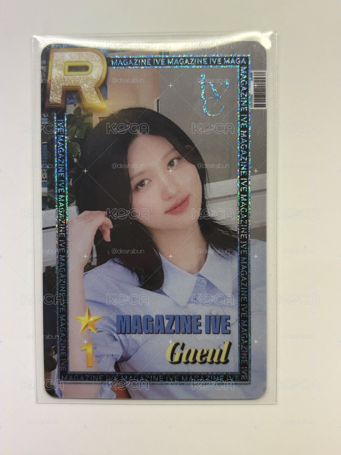 24’FM MAGAZINE IVE 遊戲卡  秋天