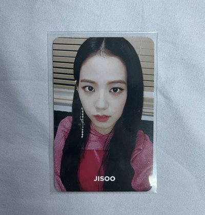 JISOO SQUARE UP 專卡 PINK VER