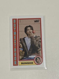 WHO! 電子專 介紹卡 朴成淏 